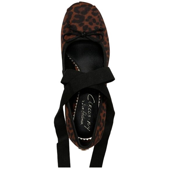 Circus Ny by Sam Edelman Della Lace-up Block-Heel Ballet Pumps - Picture 2 of 4